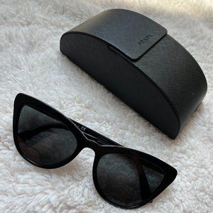 Prada Cat Eye Ultravox Cat Eye Sunglasses in Black  (worn once)
